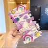 New 14-Piece Set Children's Cute Flower Fruit Animal Candy Color Hairpin Set