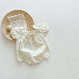 Baby Girl Lovely Bow-Tie Short-Sleeved Onesies (Size/Age: 66 (3-6M))