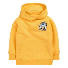 Baby Boy Cartoon Graphic Western Style Hoodie With Hat (Size/Age: 130 (7-8Y))