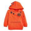 Baby Boy Cartoon Tiger Graphic Long Sleeves Cool Hoodie With Hat