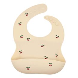 Baby Printed Pattern Food Grade Silicone Bibs (Size/Age: Average Size (0-8Y))