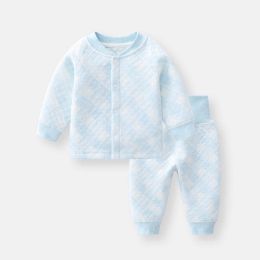 Baby Cloud Color Design Long Sleeves Cotton Jumpsuit & Sets (Size/Age: 100 (2-3Y))