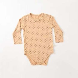 Baby Floral & Heart Pattern Soft Cotton Long Sleeved Onesies (Size/Age: 80 (9-12M))
