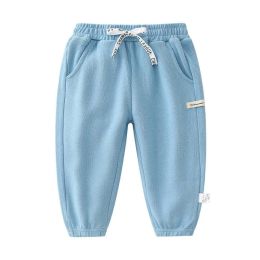 Baby Children's Solid Color Sport Style Pants In Autumn Wearing Outfit (Size/Age: 130 (7-8Y))