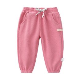 Baby Children's Solid Color Sport Style Pants In Autumn Wearing Outfit (Size/Age: 100 (2-3Y))