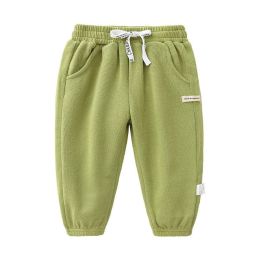 Baby Children's Solid Color Sport Style Pants In Autumn Wearing Outfit (Size/Age: 110 (3-5Y))