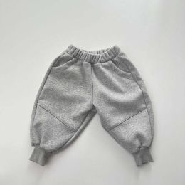 Baby Solid Color New Winter Kindergarden Thickened Pants (Size/Age: 80 (9-12M))
