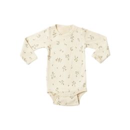 Baby Cartoon & Floral Pattern Long Sleeve Onesies With Pants Sets (Size/Age: 73 (6-9M))