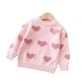 Baby Heart Patched Design Single Breasted Design Cardigan (Size/Age: 130 (7-8Y))