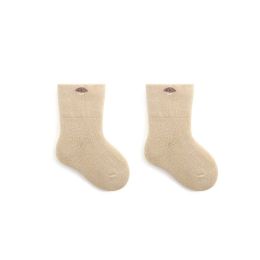 Baby Embroidered Pattern Thickened Warm Mid Tube Socks (Size/Age: XS (0-6M))