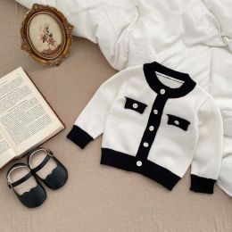 Baby Color Matching Design Sleeveless Onesies With Cardigan Sets (Size/Age: 80 (9-12M))