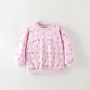 Baby Girl Cartoon Bunny Print Pattern Pullover Cotton Hoodies