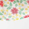 Baby Girl Flower Pattern Bow Patched Design Beautiful Dress