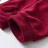 Baby Cartoon Bear Embroidered Pattern Hoodies Combo Solid Pants 1-Piece Sets