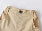 Baby Boy Stripped Pattern Top Combo Solid Yellow Short Pants In Sets