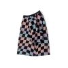 Baby Boy Checkerboard Pattern Short Sleeve Crewneck Tee