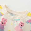 Baby Girl Piggy Print Pattern Hoodies Combo Pants Cute Casual Sets