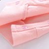 Baby Girl False Bow Pattern Ruffle Design Long Sleeves Jumpsuit