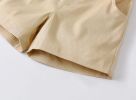 Baby Boy Stripped Pattern Top Combo Solid Yellow Short Pants In Sets