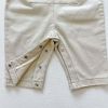 Baby Boy And Girl Plaid Pattern Long-Sleeved Top Combo Denim Straps Pants 2-Pieces Sets