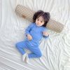 Baby Solid Color Long Sleeve Tracksuit 1 Pieces Sets In Spring Autumn
