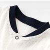 Baby Boy 1pcs Striped Pattern Full Button Front Design Sailor Style Jumpsuit