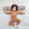Baby Solid Color Long Sleeve Tracksuit 1 Pieces Sets In Spring Autumn