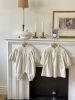 Baby Girl Solid Color Mesh Patchwork Design Long Sleeve Court Style Jumpsuit