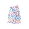 Baby Boy Checkerboard Pattern Short Sleeve Crewneck Tee