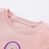 Baby Girl Rainbow Embroidered Pattern Tops Combo Pants Sets